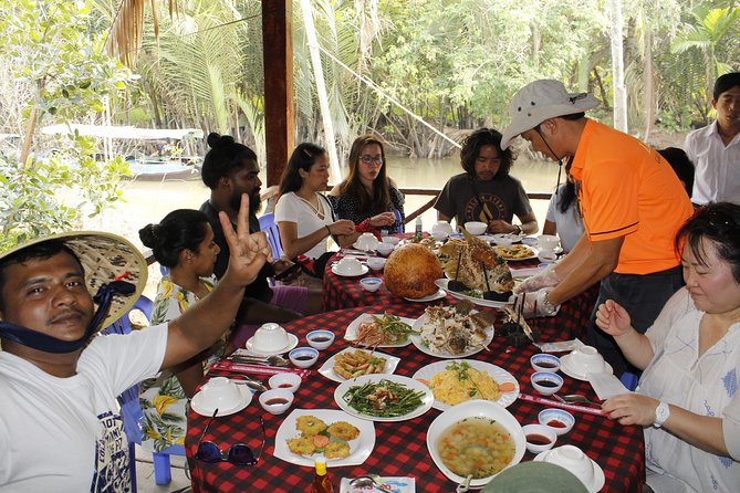 1-Day Mekong Delta Cai Rang Floating Market-Ancient House-Pancake - Vietnamese folk music, fruit breaks, and tea: included moments that add atmosphere