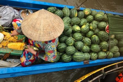 3D2N Mekong - Floating Market - Chau Doc - Boat To Phnom Penh - Cai Rang Floating Market Morning: When the River Trade Is Actually Busy