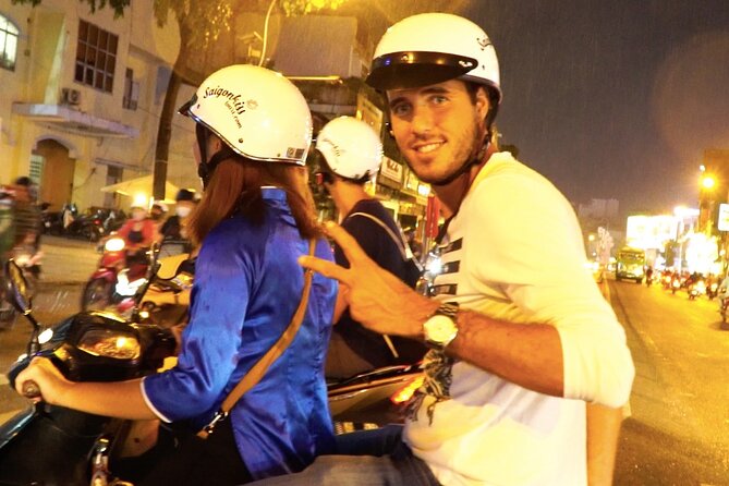 Award-winning Saigon Food Tour with GirlPower Drivers | KissTour - Two Wheels, Less Stress: How This Evening Tour Feels Different