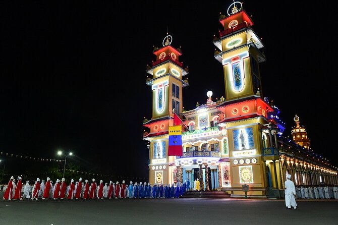 Black Virgin Peak, Cu Chi Tunnels & Cao Dai Temple - Private Tour - Cao Dai Temple in Tây Ninh: colorful faith and possible access limits