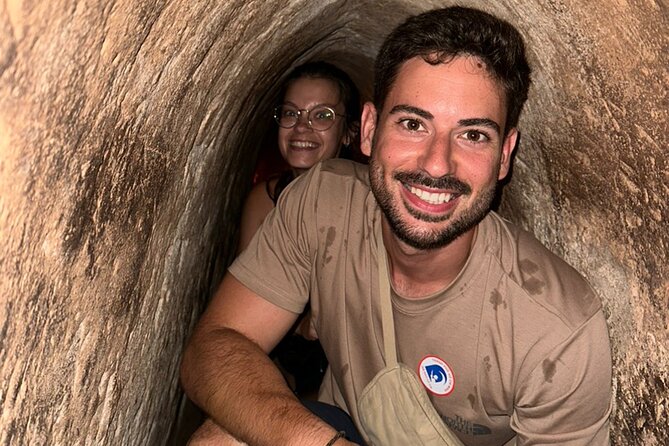 Black Virgin Peak, Cu Chi Tunnels & Cao Dai Temple - Private Tour - Cu Chi Tunnels: getting past the photo-op