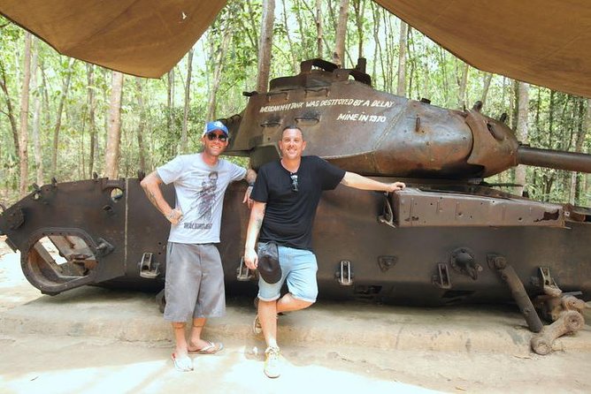 Cu Chi Luxury Group Tour - Tapioca and Cake Half Day - Pickup, air-conditioned minivan, and group size realities