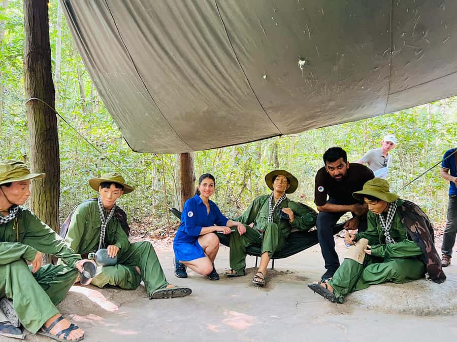 Cu Chi Tunnels Guided Tour: Vietnam War History Half-Day - Entering the Tunnel World: preserved sections and what to look for