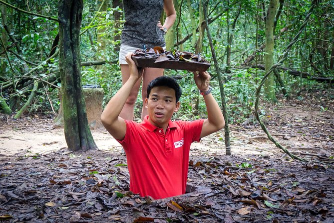 Cu Chi Tunnels Half-Day Tour: Vietnam War Underground Network - Entering the tunnels: what makes this portion memorable