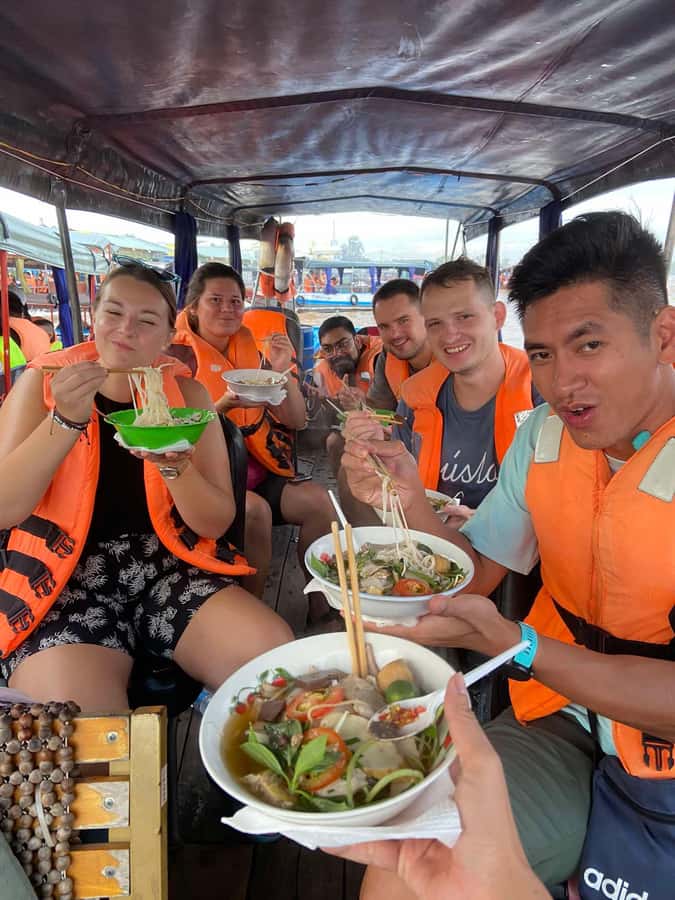 From HCM: Mekong Delta & Cai Rang Floating Market 2-Day Tour - Make your own bánh xèo: the class part you’ll actually remember
