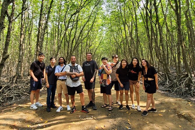 From Ho Chi Minh: Can Gio Trek – Monkey Island & Crocodile Farm - Entering the Can Gio Mangrove Biosphere Reserve on wooden paths
