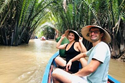 From Ho Chi Minh City: Discover Mekong Delta & Coconut Village - My Tho boat rides: fish cages, floating homes, and a calmer canal