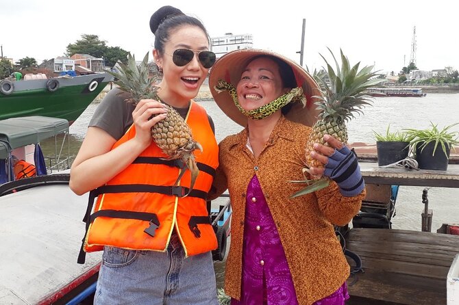 HCM: 2-Day Mekong Delta Floating Market with Cooking & Bike Ride - My Tho Port to Ky Lan (Unicorn Island): Boats, Floating Life, and Fruit Stops