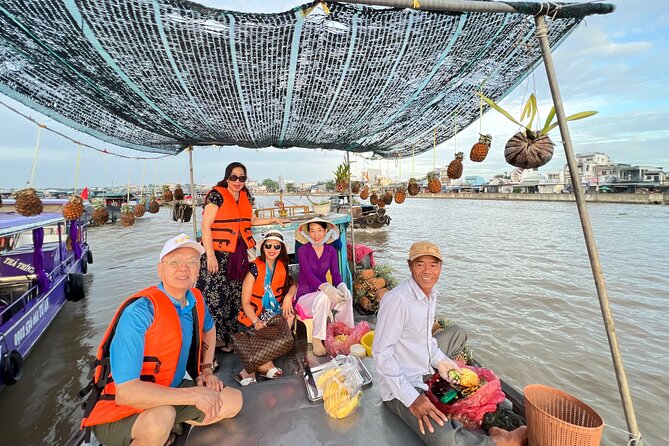 HCM: 2-Day Mekong Delta Floating Market with Cooking & Bike Ride - Lunch, Rickshaw Ride, and the Can Tho Check-In Window