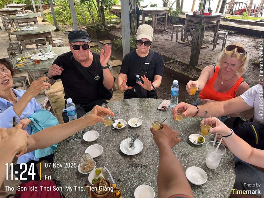HCM: Authentic Mekong Delta - Boat, TukTuk, Khot Cake Making - Mekong Delta Day Trip: a smart mix of water, roads, and food