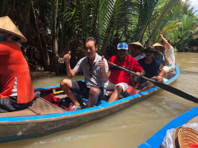 HCM: Mekong Delta Islands Boat & Tuk-Tuk Tour with Tastings - My Tho and Vinh Trang Pagoda: a Photo Stop With a Calm Beat