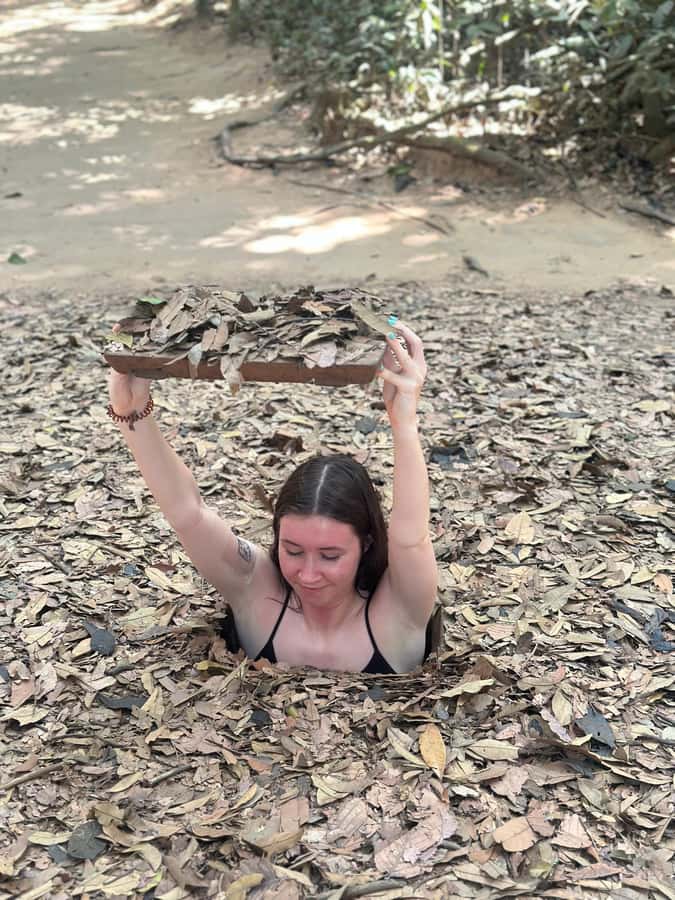 HCMC:Cu Chi Ben Duoc Tunnels:Authentic & Less Touristy-Max10 - Trapdoors, Booby Traps, and Underground Life You Can Actually Picture