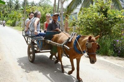 HCM:Mekong Delta Boat,Khotcake cooking Coconut Village,SmallGroup - Morning timing and how pickup usually works in HCMC