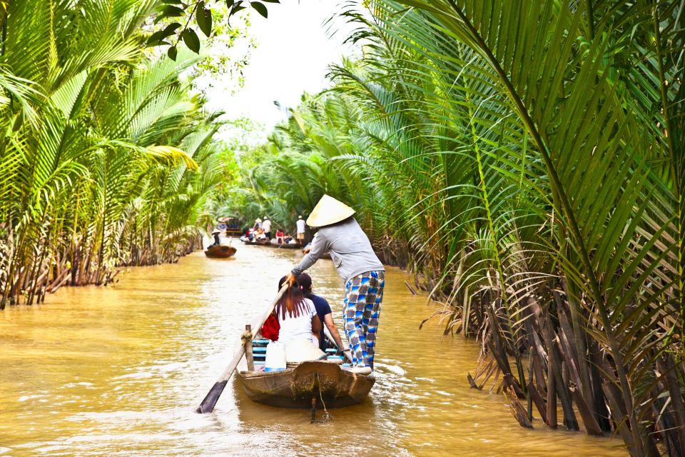 Ho Chi Minh City: Discover Mekong Delta & Coconut Village - My Tho to the Mekong: motorboat speed and real canal life