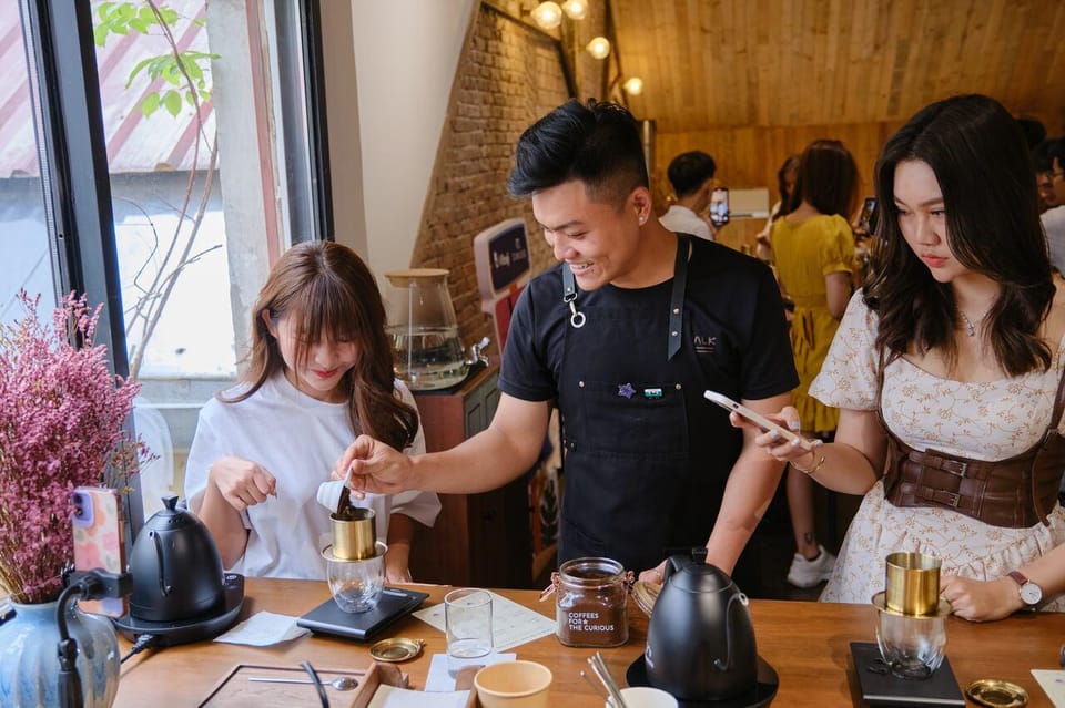 Ho Chi Minh City: Fun and Easy Coffee Workshop for Beginners - A Beginner-Friendly Plan: 90 Minutes and Three Vietnamese Coffees