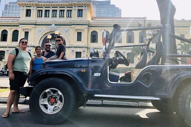 Ho Chi Minh City Half-day Jeep Tour - Saigon City Hall and the symbols of power