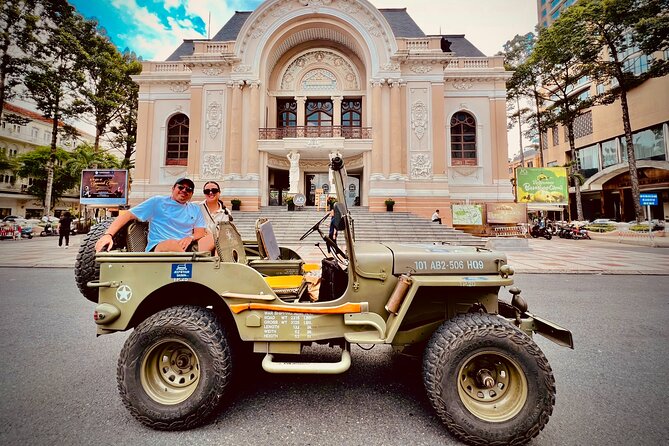 Ho Chi Minh City Private Half-Day Tour by U.S Army Jeep - Key things to know before you ride