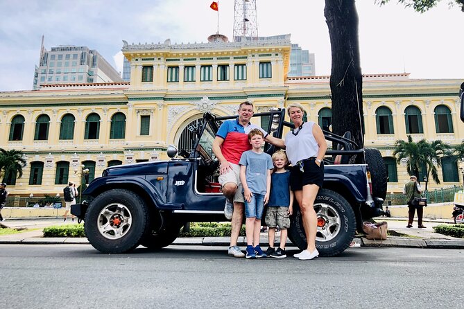 Ho Chi Minh City Private Half-Day Tour by U.S Army Jeep - Jade Emperor Pagoda: where religion and stories are part of the walk
