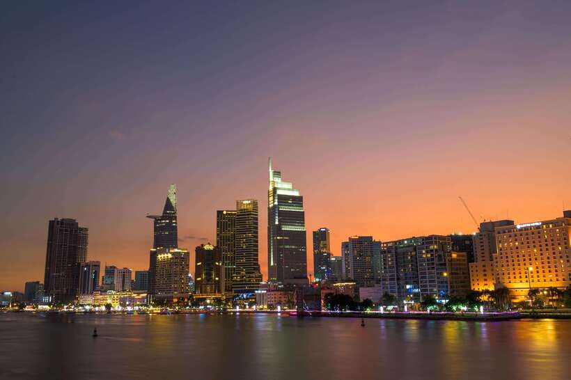 Ho Chi Minh City: Saigon River Boutique Cruise - Landmark 81 skyview and the end of the loop