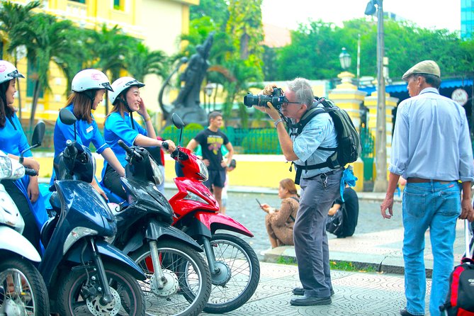 Ho Chi Minh City Tour by Motorbike with Female Riders | KissTour - Notre-Dame Cathedral: French brickwork and a calmer pocket