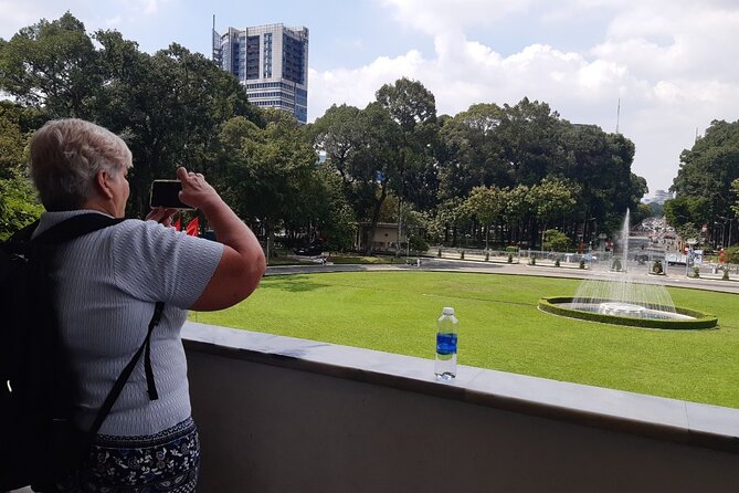 Ho Chi Minh City Tour half day by DGT - The route: Post Office, War Museum, Reunification Palace, Notre-Dame, Ben Thanh, and the Jade Emperor Pagoda
