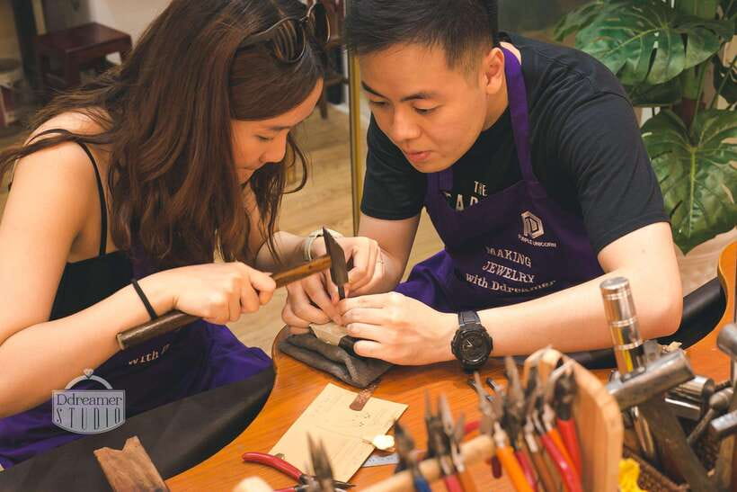Ho Chi Minh City Vietnam: Silver Jewelry Making Workshop - What Extra Options Really Mean (Stones and Plating)