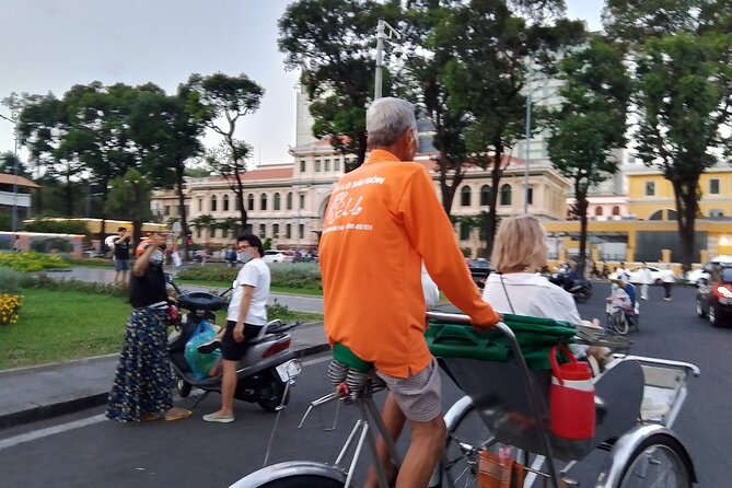Ho Chi Minh City with Street Food Tour by Cyclo - Independence Palace, Nguyen Hue walking street, and the core sights