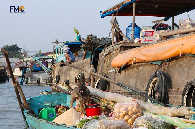 Mekong day tour Visit Cai Rang Floating Market pick up in Sai Gon - Getting to Can Tho and the Ninh Kiều boat ride (the “warm-up” cruise)