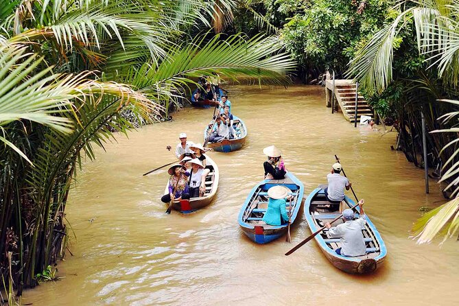 Non Touristy - Mekong Delta 1 Day With Biking - My Tho and Kirin Island: coconut candy, honey, and a shaded break