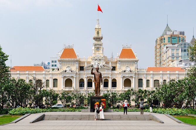 Private Ho Chi Minh City Tour By Car | Saigon Adventure - Saigon Central Post Office: European Lines With Asian Ornament