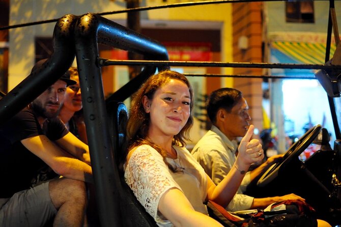 Private Jeep Tour Saigon by Night: Foodie & City Tour - Guides can make or break the night: Hai, Miley, and photo help