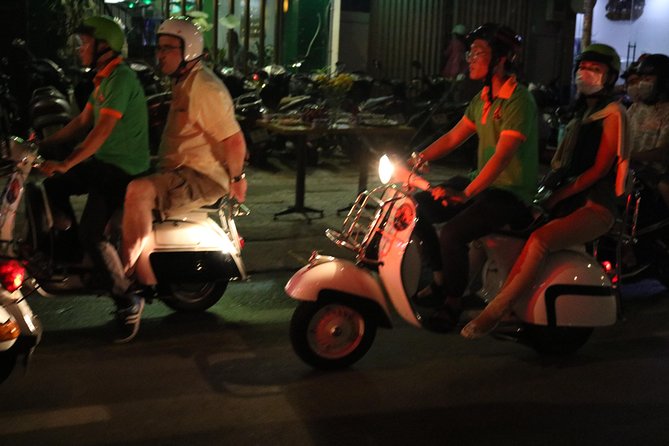 Saigon After Dark Vespa Street Food Tour + Live Music 4 hours - Price and Logistics: does $92.31 feel fair?