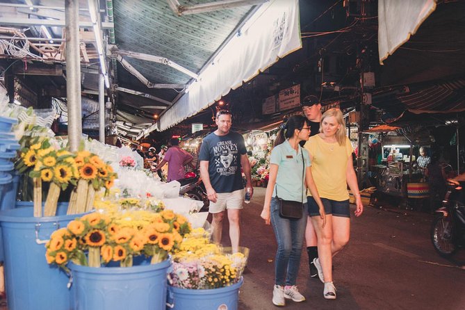 Saigon Authentic Walking Street Food Tour 12+ Tastings Included - The food lineup: phở, bánh mì, nước mía, bánh xèo, and sweet detours