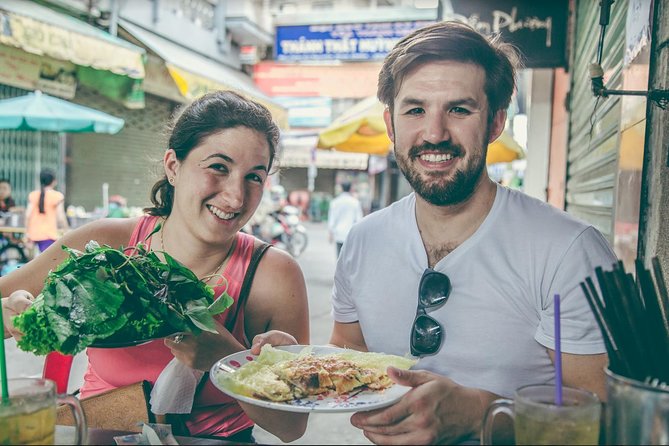 Saigon Authentic Walking Street Food Tour 12+ Tastings Included - Night flower market and night-market walking: snack with your senses