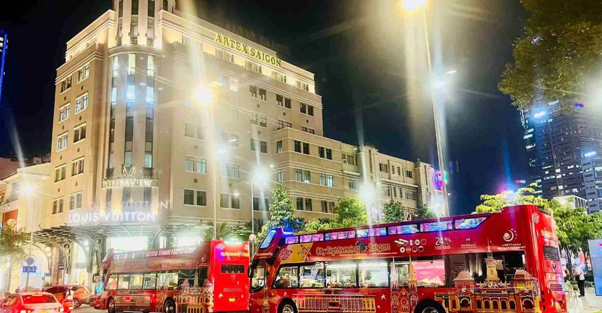 Saigon: City Sightseeing 45-Minute Panoramic Night Tour - Key points to know before you go