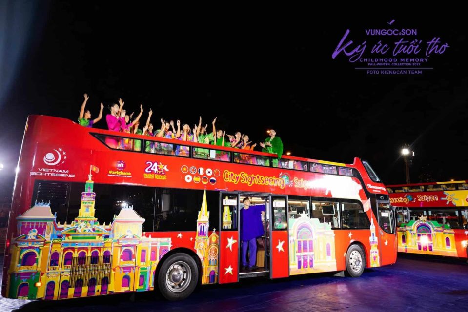 Saigon: City Sightseeing Hop-On Hop-Off Bus Tour - Red Route: French Colonial Landmarks and the Saigon Icons You’ll Want on Your Photos