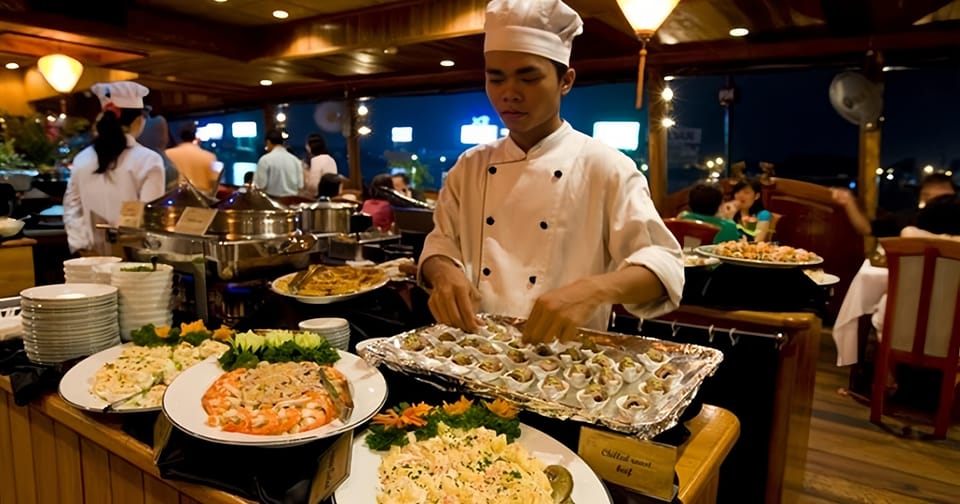 Saigon Dinner On Cruise Tour With Private Table - Photo Tips for Sunset-to-Night at the Port and on Board