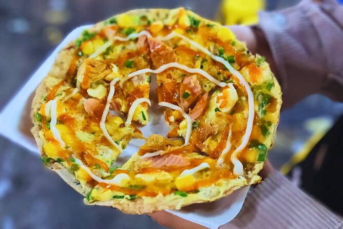 Saigon Food Tour by Scooter with Eleven Tastings - District 10 street-food sprint: crispy rice, bánh xèo neighbors, and bao chiên