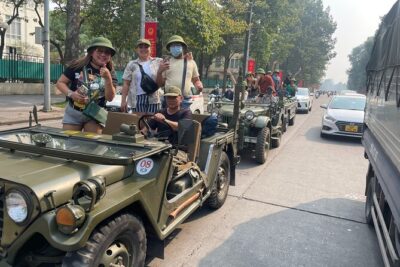 Saigon Jeep City Tour, Backstreet, Cultures hidden Gems 4 Hours - Pickup, group size, and getting comfortable on an open-air Jeep
