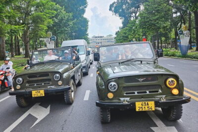 Saigon Jeep Tour : HIGHLIGHTS & HIDDEN GEMS By Vietnam Army Jeep - War Remnants Museum: when the drive slows and the meaning gets heavier