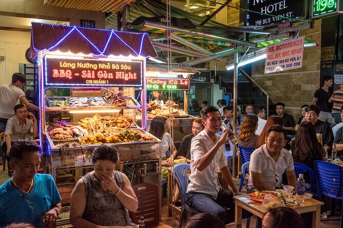 Saigon Night Bites on Foot: Local Vendors, Stories & Sweet Finish - Beer, Peanuts, Rice Crackers, and Flan: The Sweet Finish