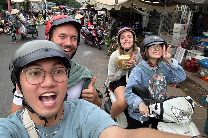 Saigon Private/Small Group Walking Food Tour with 13 Tastings - Stop 1 in the apartment alleys: noodle soup plus easy drinks