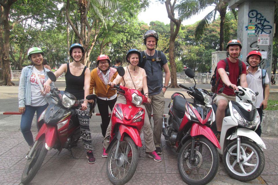 Saigon Slum Tour with Motorbike - The charity food stall: rice for 2,000 VND